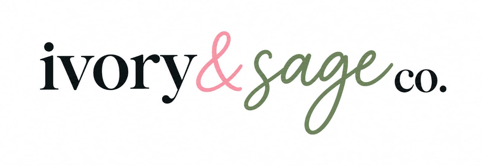 Ivory & Sage Co. Logo